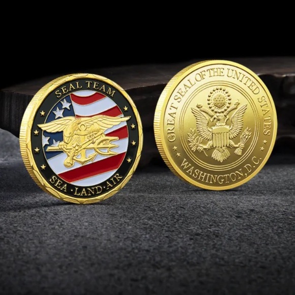 💐 Navy Seal Challenge Coin - Picture 3 of 3